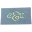 Rectangle Monogram Rug