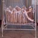 Latte Satin & Minky Cradle Bedding