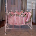 Satin 'n Minky Cradle Bedding