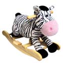 Zany Zebra Rocker