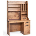 Pirate Desk with Hutch