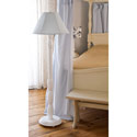 Charming Blue Linen Floor Lamp