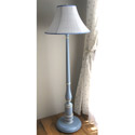 Column Blue Floor Lamp