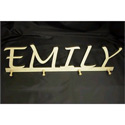 Personalized Wall Coat Rack