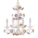 Crystal Rosettes Chandelier