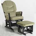 Modern Multi-Position Recliner Glider