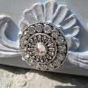 Swarovski Crystals Round Furniture Knob