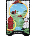 Firefighter Dept. 125 Wall Hanging