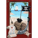 Pirate Treasure Arrr Wall Hanging