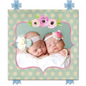 Custom Spring Roses Portrait Art Decor