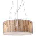 Bamboo Stem 3-Light Pendant