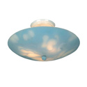 Fluffy Clouds Flush Mount Light
