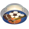 Sports Semi-Flush Light