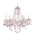 Pretty Pink Chandelier