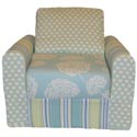 Floral Child's Chair Sleeper