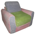 Kid's Multi Chenille Chair Sleeper
