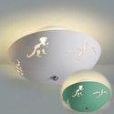 Dreamy Dinosaurs Ceramic Ceiling Light