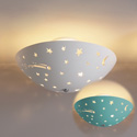 Shooting Star Ceramic Ceiling Light