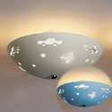 Airplanes and Automobile Ceramic Ceiling Light