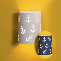 Anchors Away Ceramic Wall Sconce