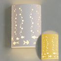 Fishy Bubbles Wall Sconce