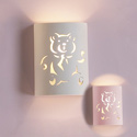 Teddy Bear Ceramic Wall Sconce