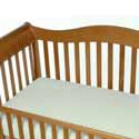 Stay-On Organic Flannel Crib Sheet