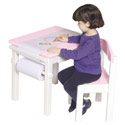 Pink Art Table and Chair Set