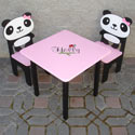 Panda 'n Friends Table and Chair Set