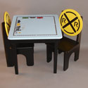 Around the Track Table and Chair Set