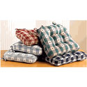 Country Plaid Chair Cushion