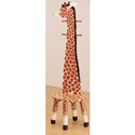 Giraffe Stool with Coat Stand
