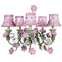 Pink Blossom Chandelier