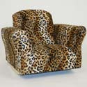 Leopard Print Standard Rocker