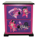 Strawberry Shortcake Rocks Nightstand