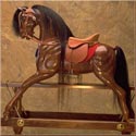 Walnut Rocking Horse