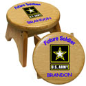 Personalized U.S. Army Stool