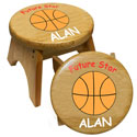 Personalized Future Basketball Star Stool