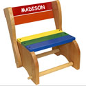 Personalized Classic Step Stool Chair
