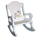 Personalized Butterfly Branch Rocking Chair