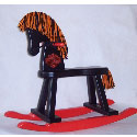 Personalized Harley Davidson Rocking Horse