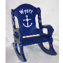 Personalized Sailor Rocking Chair