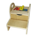 Personalized Two Step Name Stool