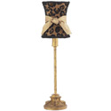 Antique Gold Leopard Lamp