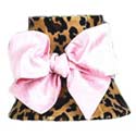 Leopard Pink Sash Chandelier Shade