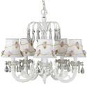 White Floral Chandelier