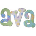 Adorable Bugs Wall Letters