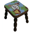 Zambia Alder Step Stool