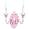 Two Arm Turret Wall Sconce