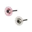 Dot Edge Glass Knobs